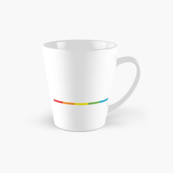 Item preview, Subtle Modern Rainbow Flag Design with Thin Lines on Black Background for Pride Celebration designed and sold by richard143.