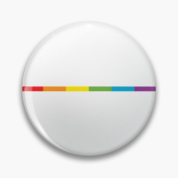 Item preview, Subtle Modern Rainbow Flag Design with Thin Lines on Black Background for Pride Celebration designed and sold by richard143.