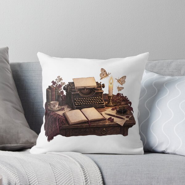 Item preview, Poetcore Writing Desk At Night designed and sold by Inkworksbyshery.