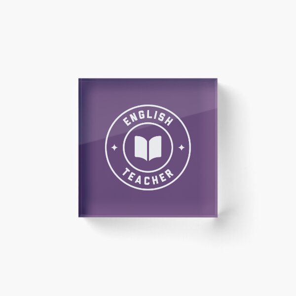 Item preview, English Teacher Official Logo | English Language Teacher Gift #5 designed and sold by SalahBlt.