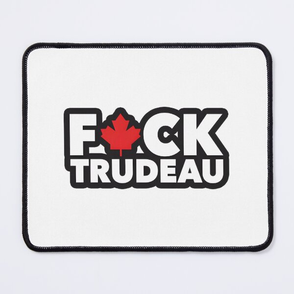 Item preview, Censored Parody Design with Red Maple Leaf Flag and Canadian PM Theme designed and sold by richard143.