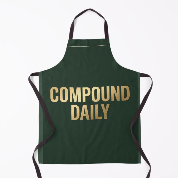 Item preview, Compound Daily | Minimalist Dark Green Money Mindset Print designed and sold by Zaramodo.
