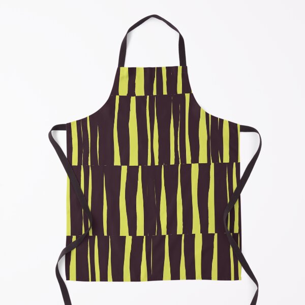 Item preview, Minimal Geometric Rectangles Lines 15 | Dark Plum Wasabi Neon Irregular Hand Drawn Stripes designed and sold by MarleneCanto.