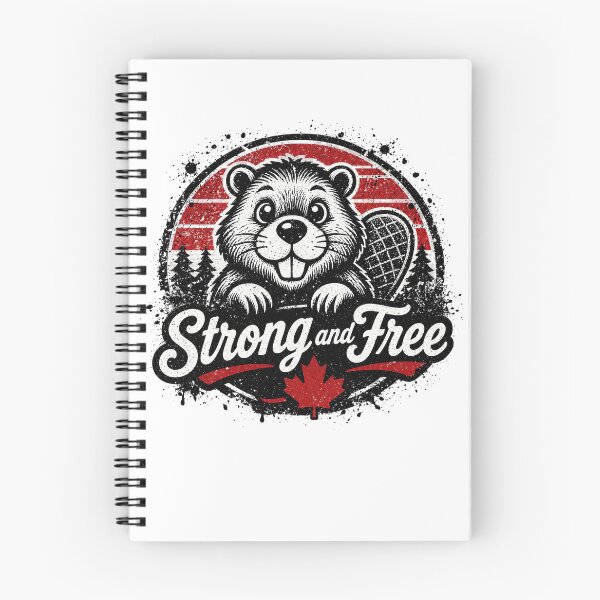 Item preview, Strong and Free Beaver designed and sold by Flowercita.