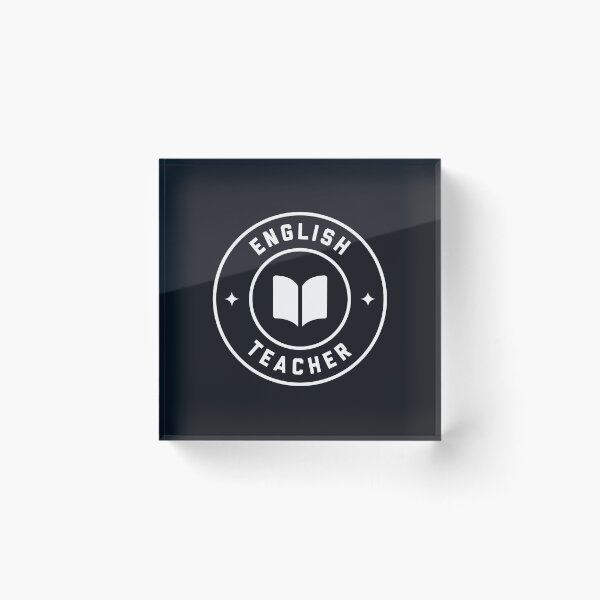 Item preview, English Teacher Official Logo | English Language Teacher Gift #6 designed and sold by SalahBlt.