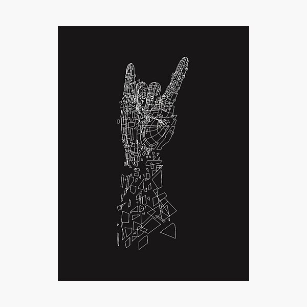 Item preview, Futuristic Metal Hand Illustration with Cybernetic Design and Mechanical Details designed and sold by Mosca Studio.