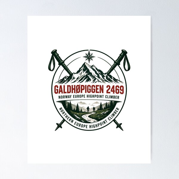 Item preview, Galdhopiggen Norway designed and sold by JessArty.