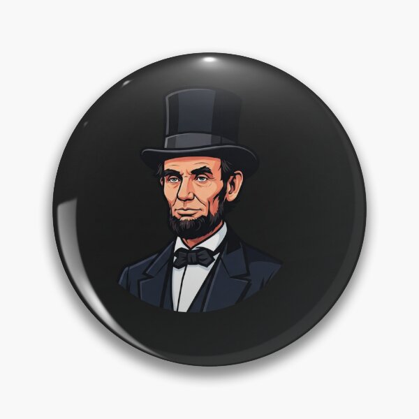 Item preview, Abraham Lincoln Portrait In Top Hat designed and sold by Owcomm.