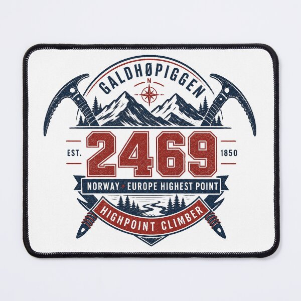 Item preview, Galdhopiggen - 2469 Norway Point Climber designed and sold by JessArty.
