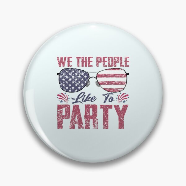 Item preview, Patriotic Party - We the People Like to Party designed and sold by Artful Paws.