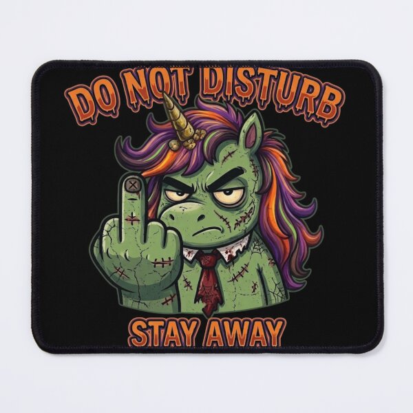 Item preview, Funny Halloween Zombie Unicorn - Do Not Disturb Stay Away designed and sold by Sitred123.