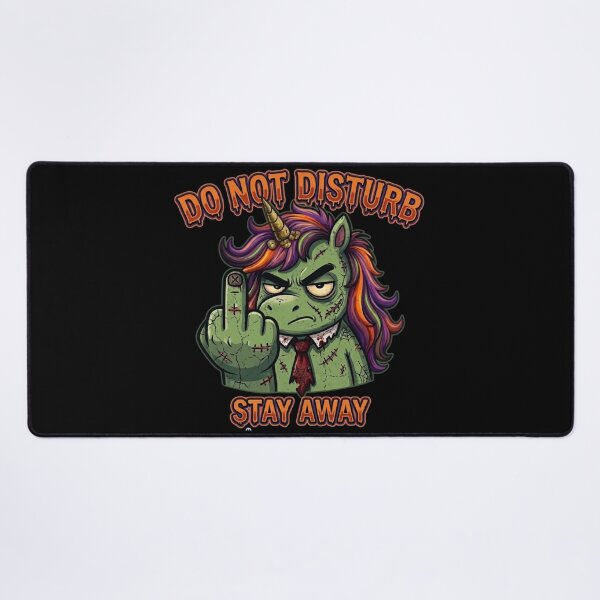 Item preview, Funny Halloween Zombie Unicorn - Do Not Disturb Stay Away designed and sold by Sitred123.