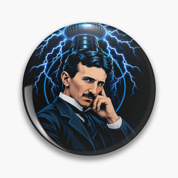Item preview, Nikola Tesla Master of Electric Lightning designed and sold by Owcomm.