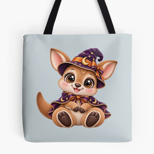 Item preview, Lindo canguro de Halloween – Adorable canguro brujo designed and sold by HO•Designs.