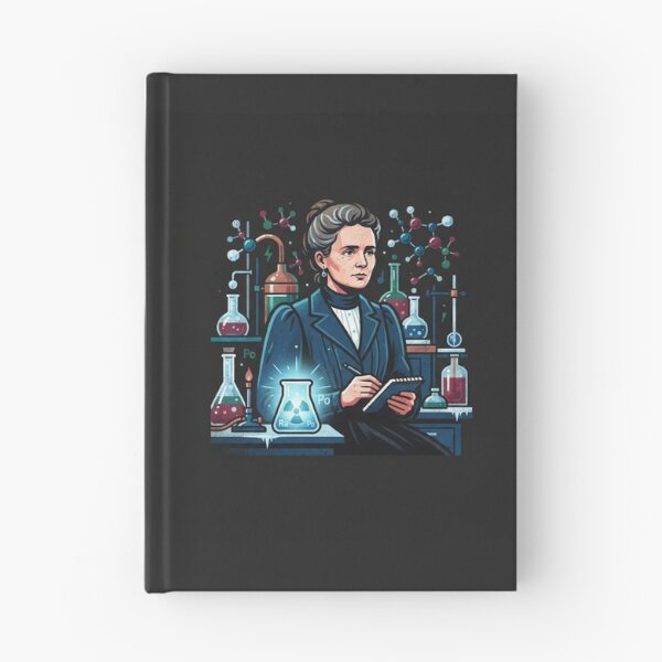 Item preview, Marie Curie Glowing Laboratory Science Historical Portrait designed and sold by Owcomm.