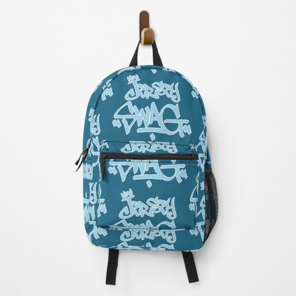 Item preview, New Jersey Swag Graffiti Tag Light Blue designed and sold by JohnnyPraize.