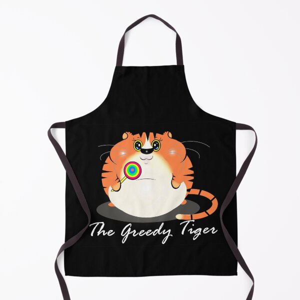 Item preview, The Greedy Tiger designed and sold by Shirley cute art .