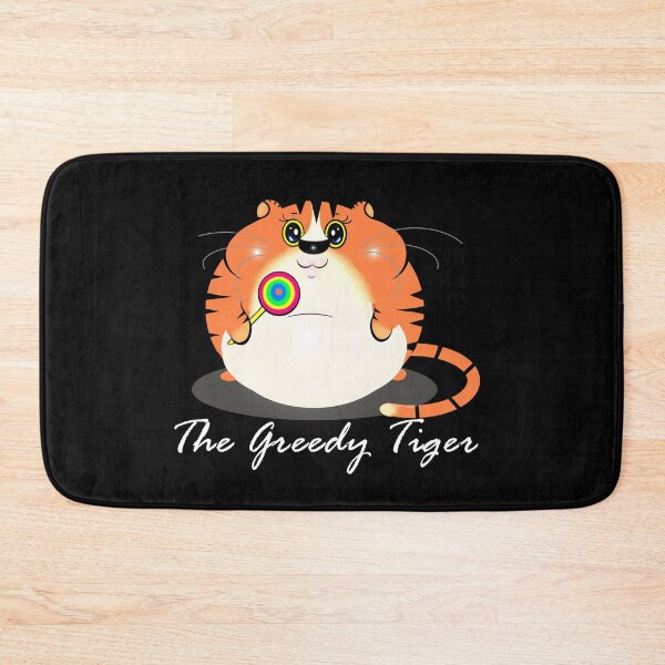 Item preview, The Greedy Tiger  designed and sold by Shirley cute art .