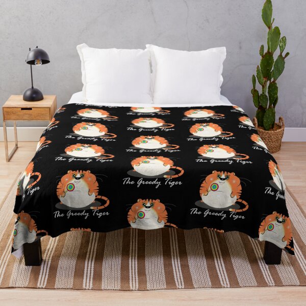 Item preview, The Greedy Tiger designed and sold by Shirley cute art .