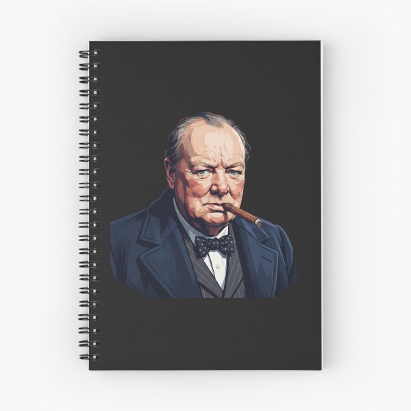 Item preview, Winston Churchill Portrait With A Cigar designed and sold by Owcomm.