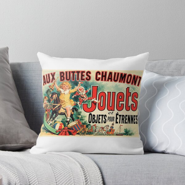 Item preview, Aux Buttes Chaumont Jouets - Vintage French Toy Poster designed and sold by Grove of Things.