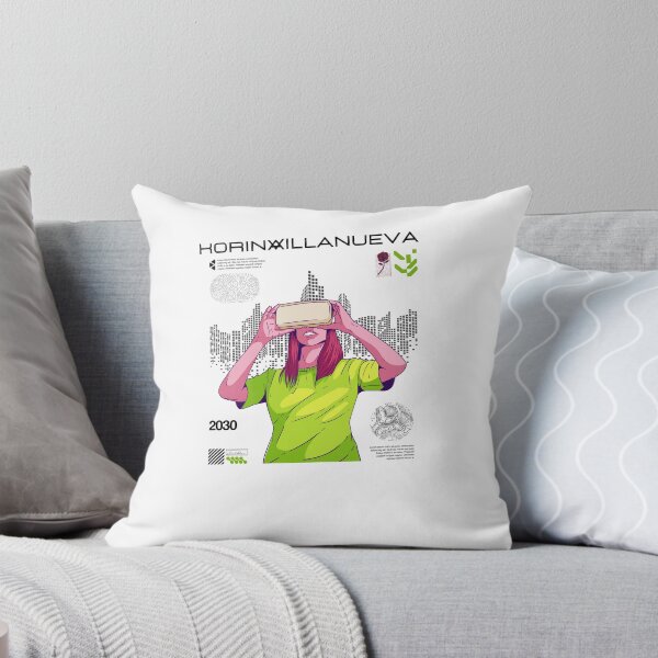 Item preview, Futuristic VR Girl Cyberpunk Metaverse Art 2030 designed and sold by OumaAL.