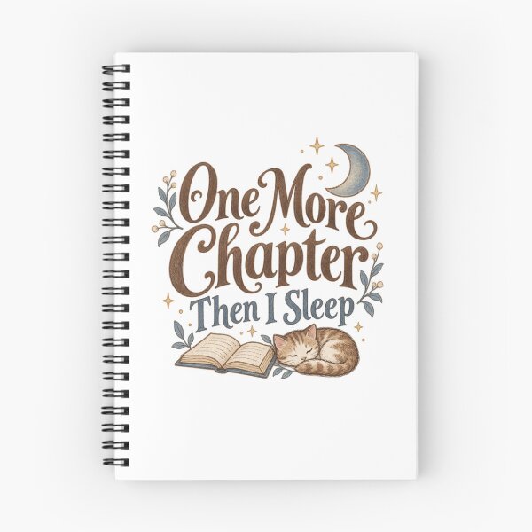 Item preview, One More Chapter Then I Sleep designed and sold by Inkworksbyshery.