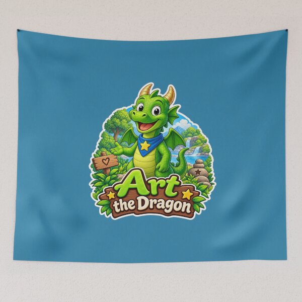 Item preview, Art the Dragon (Arthur, Art, and Artie) Collection designed and sold by TheFatherOfArt.