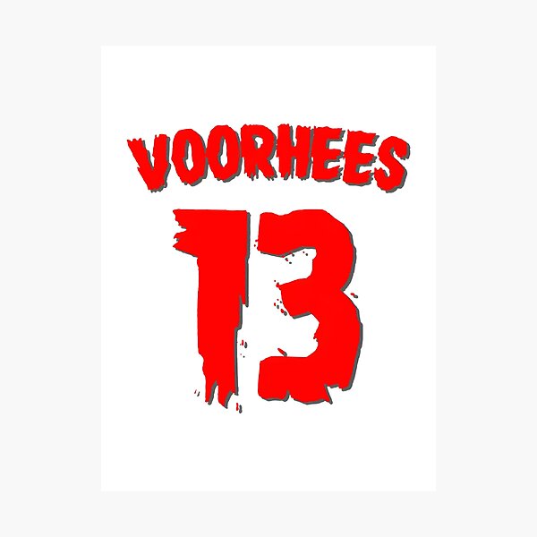 Item preview, Slashers Voorhees Inspired Jersey Design with Horror Theme designed and sold by SkyIsShook.