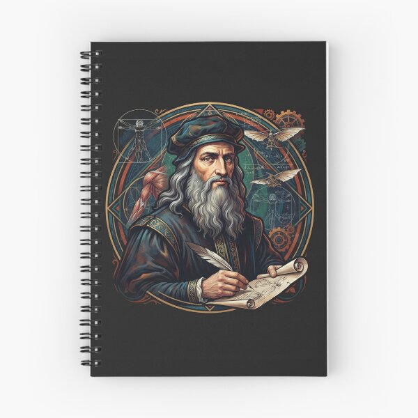 Item preview, Leonardo da Vinci Renaissance Genius Visionary Portrait designed and sold by Owcomm.