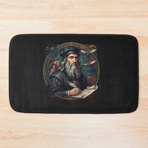 Item preview, Leonardo da Vinci Renaissance Genius Visionary Portrait designed and sold by Owcomm.