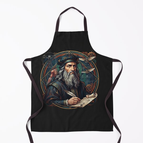 Item preview, Leonardo da Vinci Renaissance Genius Visionary Portrait designed and sold by Owcomm.