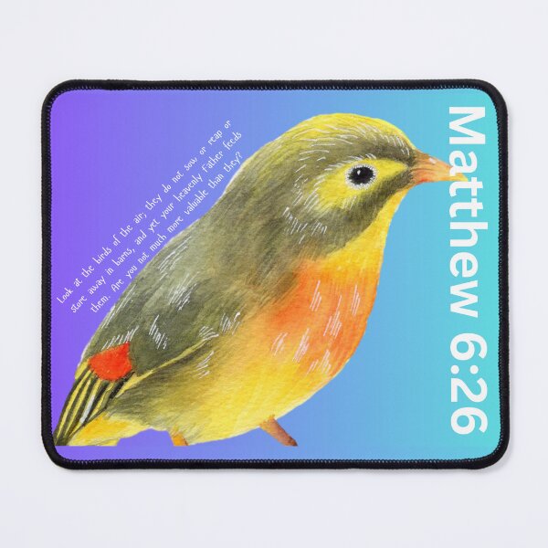 Item preview, Graphic Design - Matthew 6:26 Look at the birds of the air designed and sold by Boy and Belugee Studio.