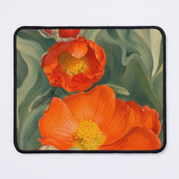 Item preview, Orange poppies designed and sold by Sarah Curtiss.