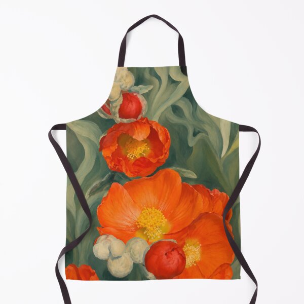 Item preview, Orange poppies designed and sold by Sarah Curtiss.