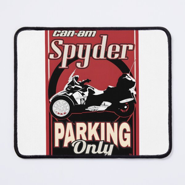 Item preview, CanAm Spyder Parking Only Exclusive Design for Three-Wheeled Motorcycle Enthusiasts designed and sold by Nix-Axter.