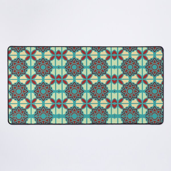 Item preview, Rustic Cyan Geometric designed and sold by lifeinspired4u.