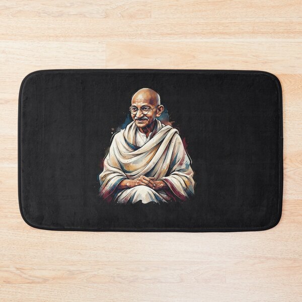 Item preview, Inspiring Mahatma Gandhi Watercolor Portrait Vector Illustration designed and sold by Owcomm.
