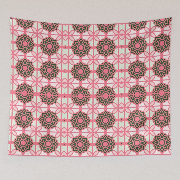 Item preview, Ruddy Evergreen Geometric designed and sold by lifeinspired4u.