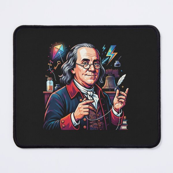 Item preview, Benjamin Franklin Founding Father Science And Electricity designed and sold by Owcomm.