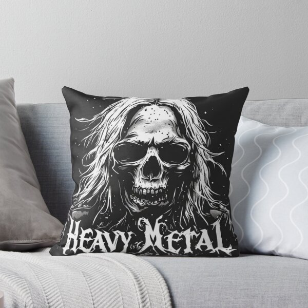Item preview, Heavy Metal Skull Art designed and sold by TheDarkWardrobe.