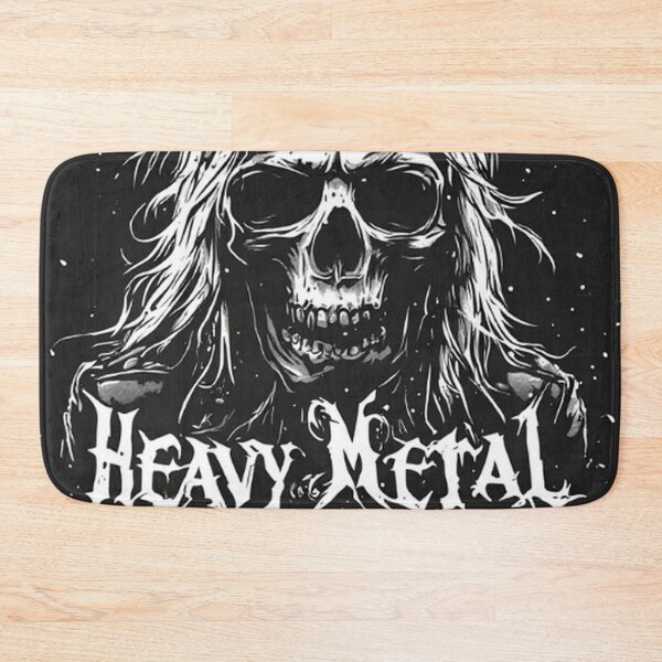 Item preview, Heavy Metal Skull Art designed and sold by TheDarkWardrobe.