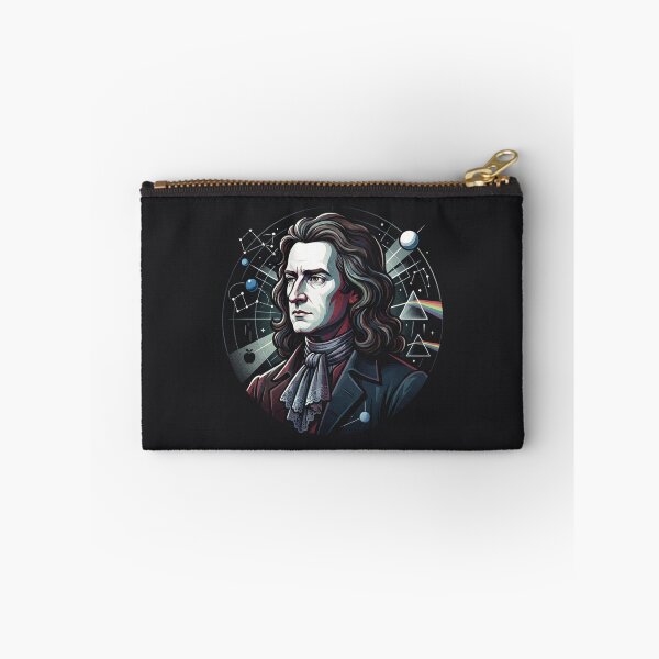 Item preview, Isaac Newton Cosmic Universe Science Portrait Art designed and sold by Owcomm.