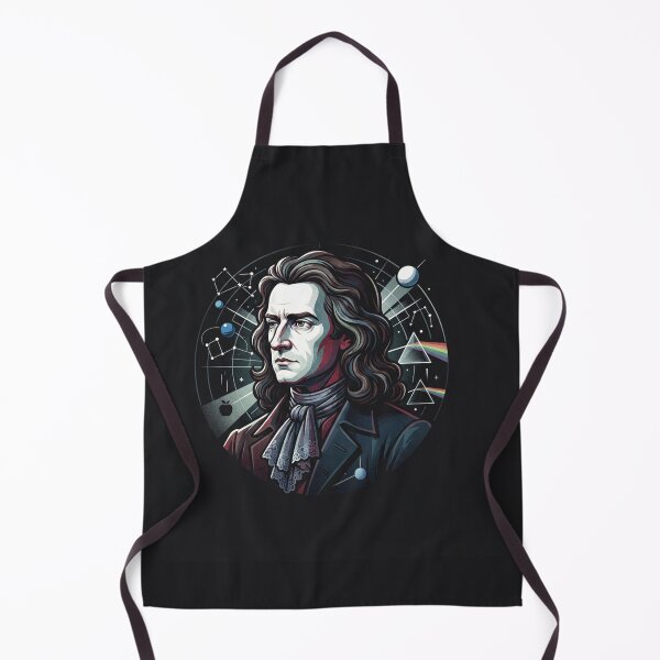 Item preview, Isaac Newton Cosmic Universe Science Portrait Art designed and sold by Owcomm.