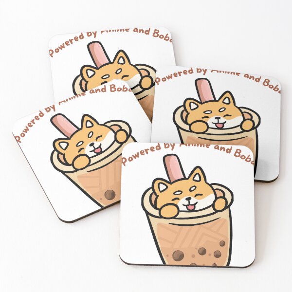 Item preview, Powered by Anime and Boba Cute Shiba Inu milk Tea Gamer  designed and sold by SoukaArtStore.