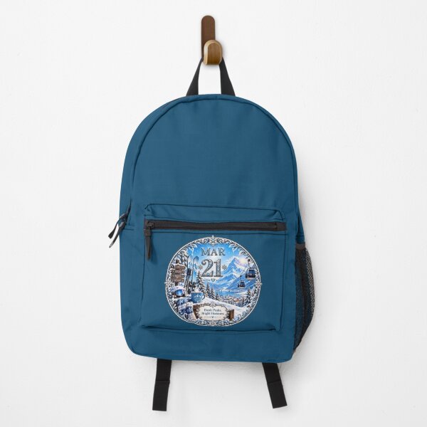 Item preview, March 21 Alpine Ski Birthday Design designed and sold by LunaMoments.