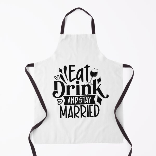 Item preview, Eat Drink And Stay Married designed and sold by tellit24seven.