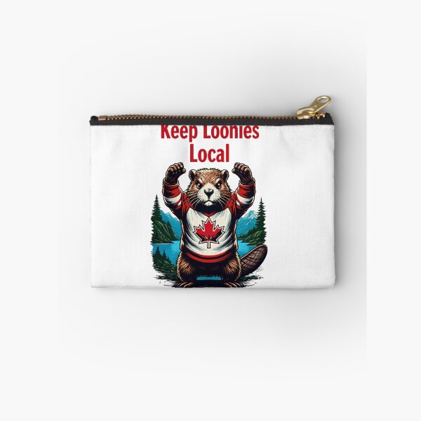 Item preview, Keep Loonies Local - Beaver designed and sold by Flowercita.