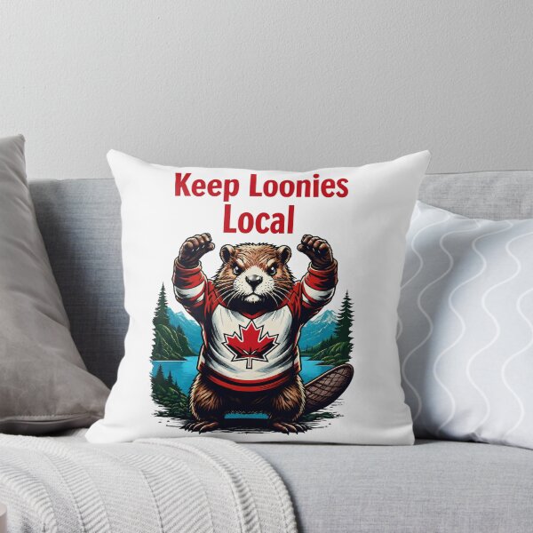 Item preview, Keep Loonies Local - Beaver designed and sold by Flowercita.
