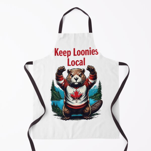 Item preview, Keep Loonies Local - Beaver designed and sold by Flowercita.